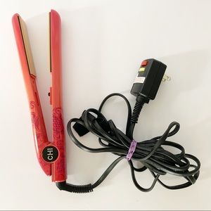 Chi Flat Iron Straightener Limited Edition 1” Pink